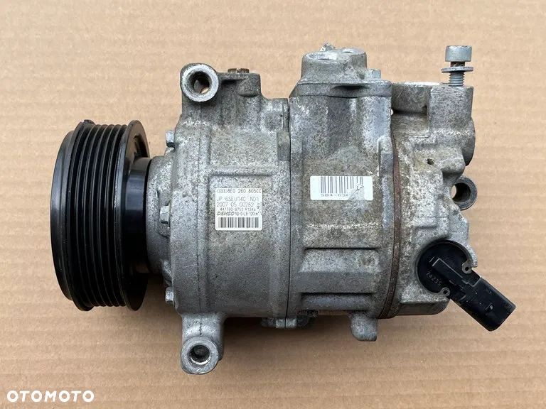 SPRĘŻARKA KLIMATYZACJI KOMPRESOR POMPA 8E0260805CC AUDI PORSCHE SEAT VW - 1