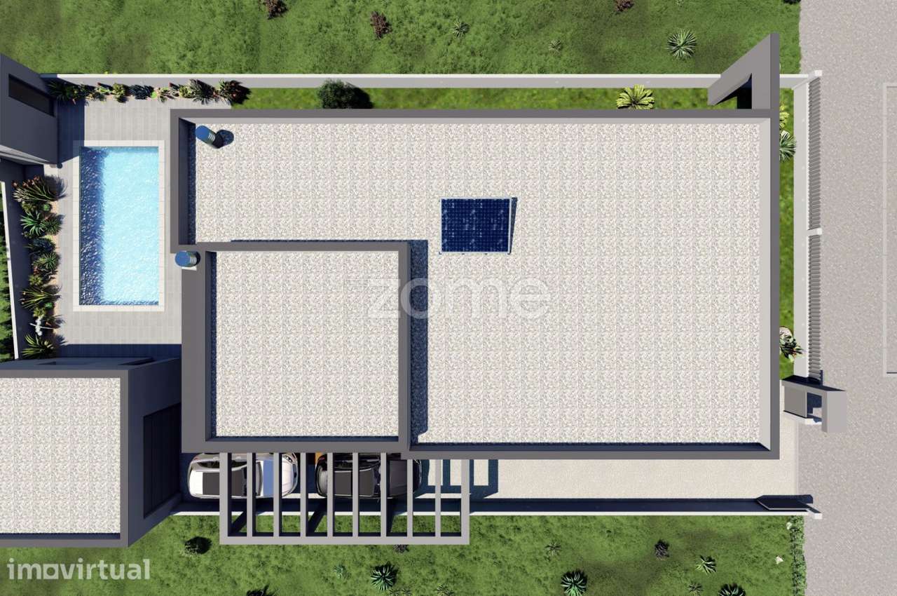 Moradia T5 Térrea independente contemporânea em Azeitão - Grande imagem: 4/15