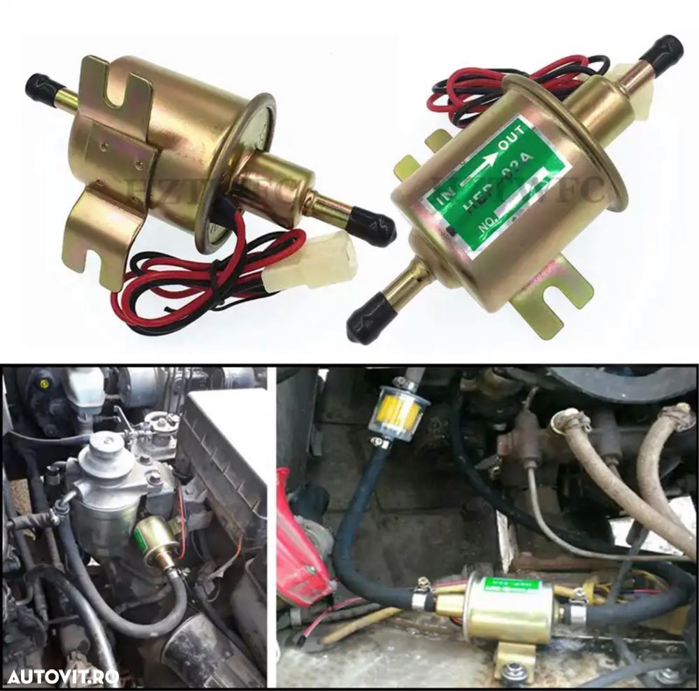 Mini Pompa Electrica Universala Combustibil Motorina Benzina - 1