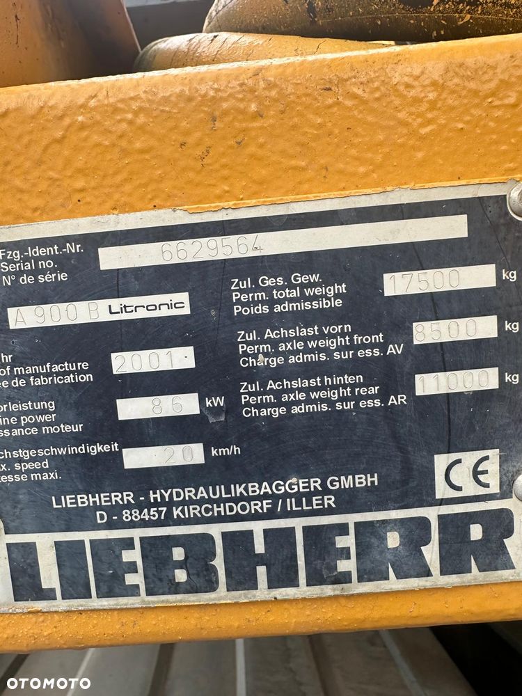 Liebherr A 900B Litronic - 2