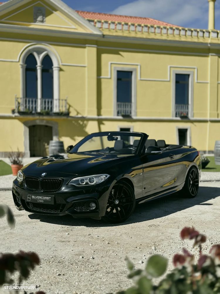 BMW 220 d Cabrio Pack M Auto - 1