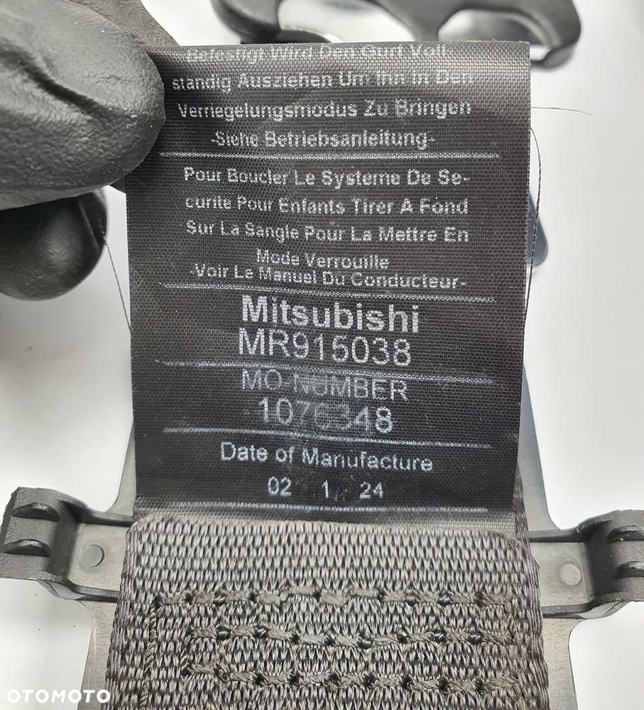 PAS ŚRODKOWY TYŁ MITSUBISHI SPACE STAR 1076348 MR915038 - 4