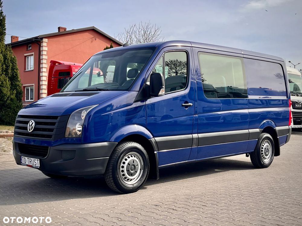 Volkswagen CRAFTER 7 OSÓB / SALON POLSKA / BEZWYPADKOWY / PIERWSZY WŁAŚCICIEL / 2.0 140KM ! ! - 2