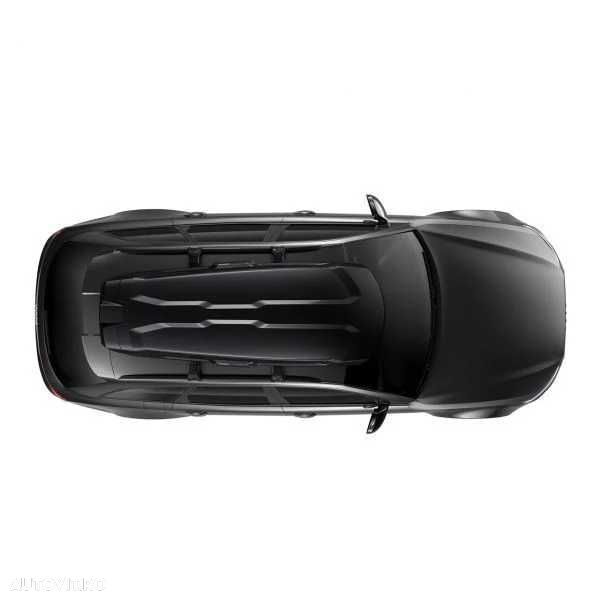 Cutie portbagaj Thule Vector L Negru Metalic, 231,5x88,5x35,5cm - 3