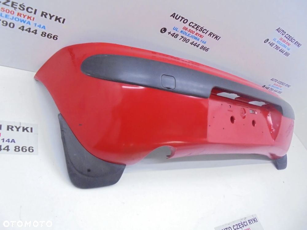 Daewoo Matiz Zderzak Tył Czerwony - 2