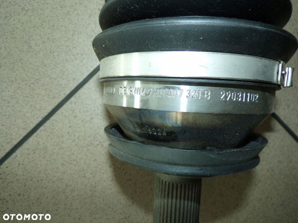 VW T5 T6 2.0 TDI ORYGINALNA PÓŁOŚ PRAWA NOWA 7E0407332 DŁUGOŚĆ 90cm - 4