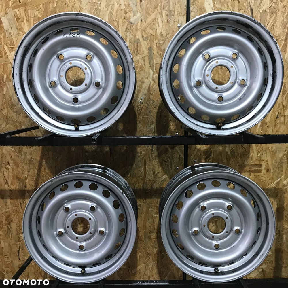 4 FELGI STAL. FORD TRANSIT COSTOM 15'' 6,5J  ET60