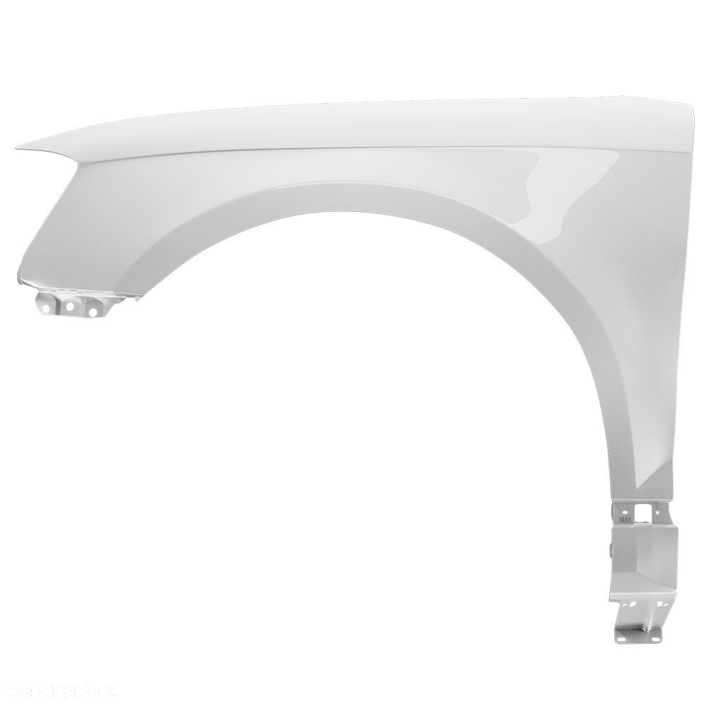 BLU Błotnik AUDI A3 8P lift LS9R lewy biały 08-12 przód GletscherWeiss - 2