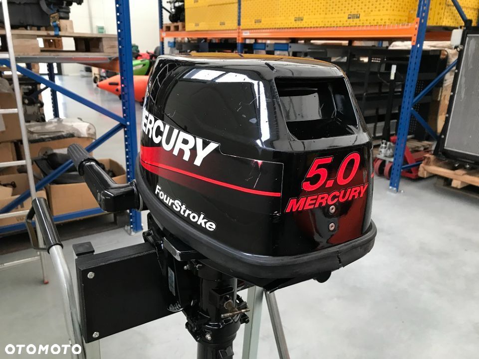 Silnik MERCURY 5.0 KM OKAZJA Idealny jak nowy 4-stroke - 4