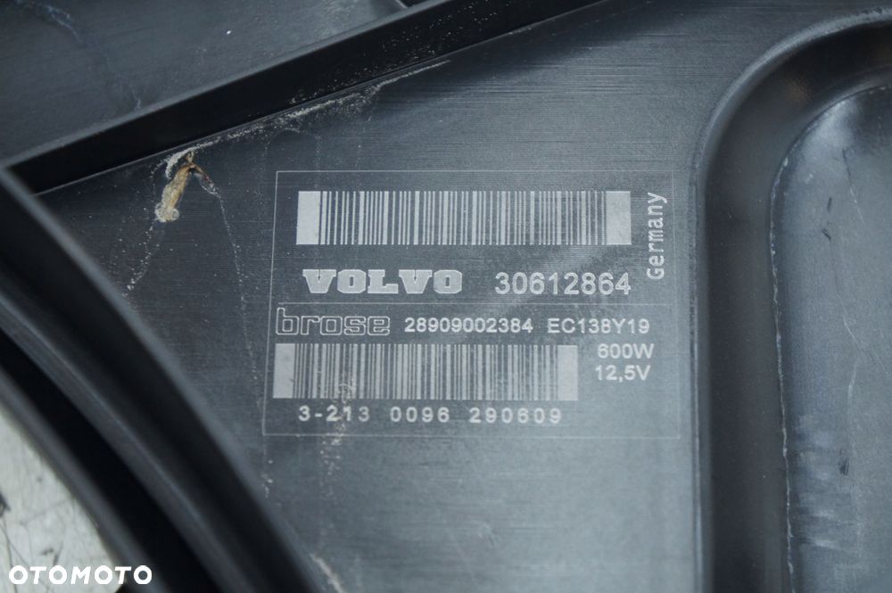 volvo xc90 wentylator chłodnicy 30612864 2.4 awd - 5