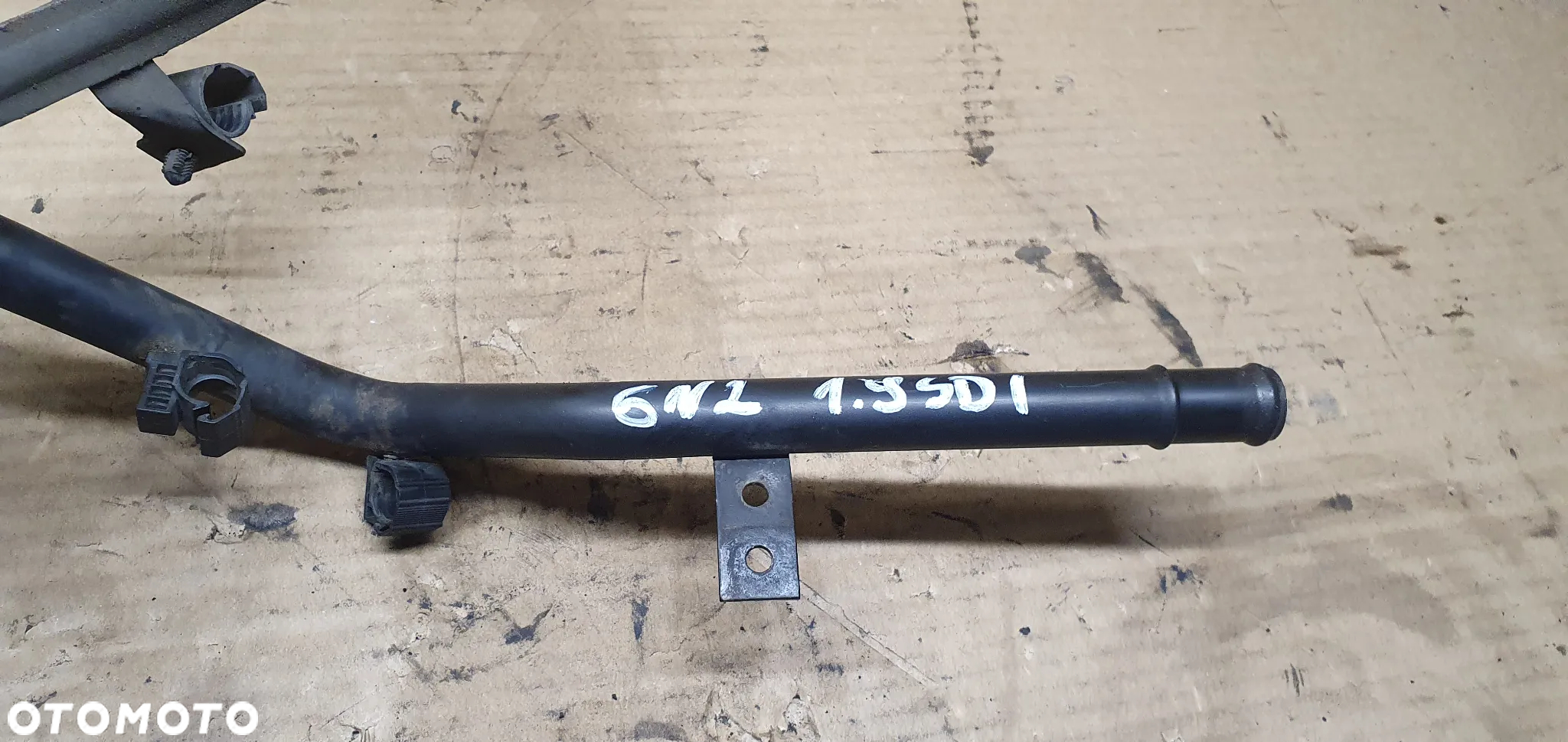 Rura wąż przewód wody VW Polo III 6N2 1.9 SDI 1H0121619D 6N0121065G - 4