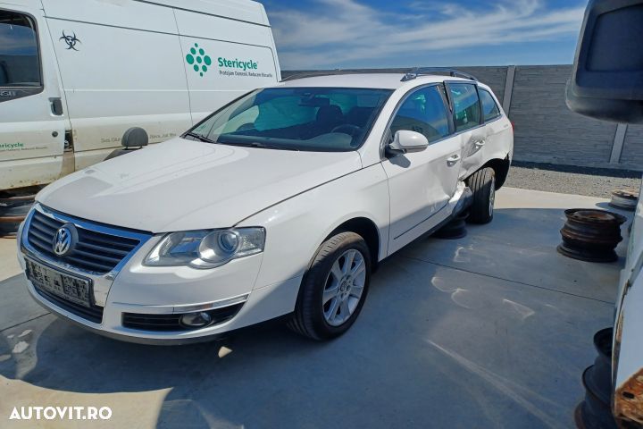 Sticla oglinda stanga Volkswagen VW Passat B6 [2005 - 2010] wagon 5-u - 6