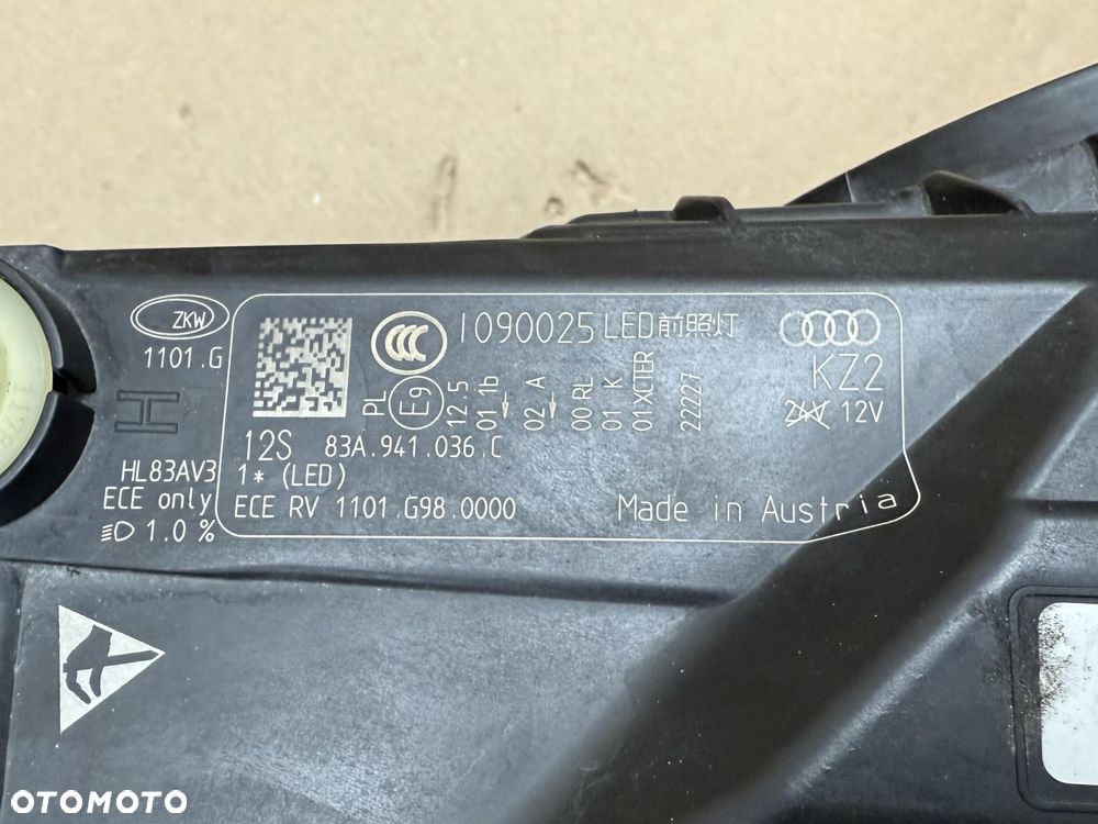 AUDI RSQ3 Q3 83A FULL LED MATRIX LAMPA PRZEDNIA PRAWA - 6
