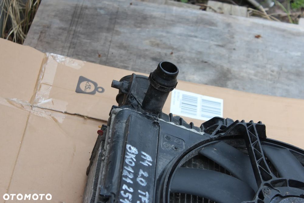 KOMPLET CHŁODNIC WENTYLATOR AUDI A4 A5 Q5 8K0121251T 2014 - 13