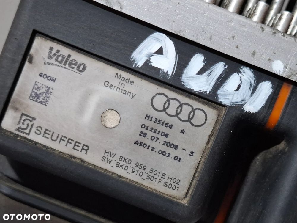 Sterownik moduł wentylatora Audi A4 A5 nr 8K0959501E 8K0959501F - 2