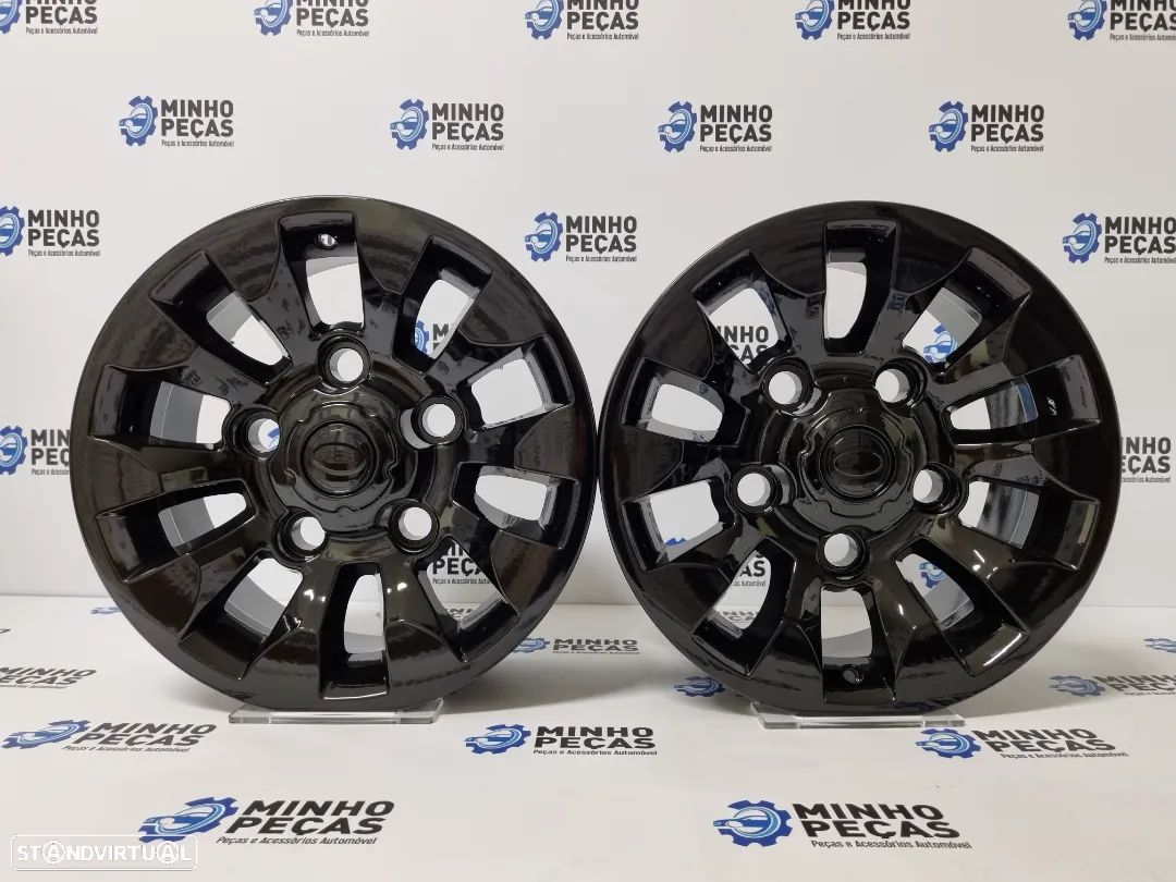 Jantes Land Rover Defender em 16 Preto Brilho - 1