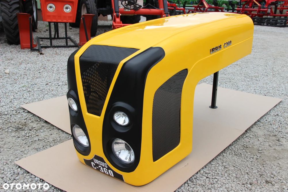 Maska ciągnikowa tworzywo Ursus C360 C-360 model 03 żółta - 2