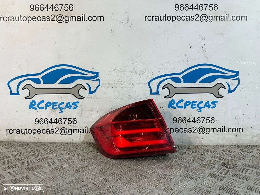 .Conjunto Farolins Led Traseiros Trás Esquerdo Direito BMW Serie 3 F30 Sedan Carro 2011 - 2018 - 5