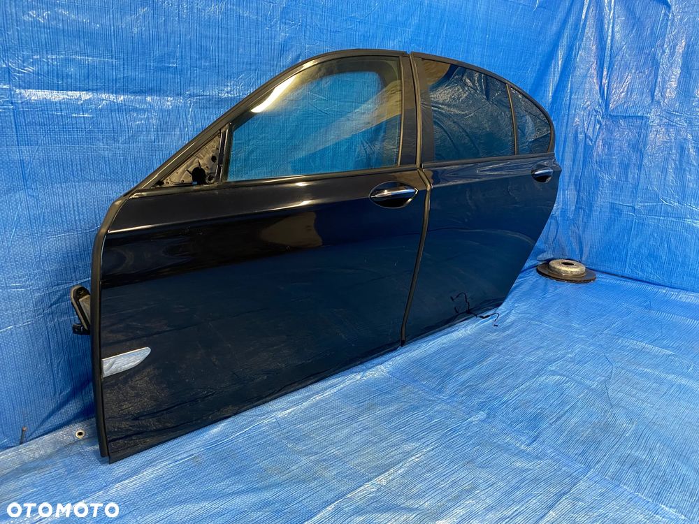 BMW 7 F01 DRZWI LEWE LEWY PRZÓD PRZEDNIE TYŁ TYLNE 416/9 CARBONSCHWARZ KOMPLETNE LAKIER ORYGINAŁ - 4