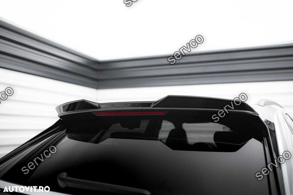Eleron spoiler cap Audi SQ8 Q8 S-Line Mk1 2018-2023 v9 - Maxton Design - 4