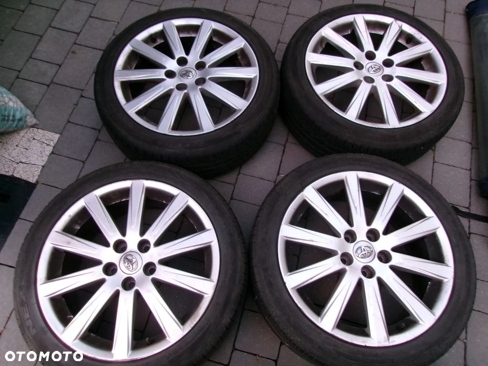 KOŁA FELGI ALU OPONY LATO 225/45/18 TOYOTA AVENSIS T27   VERSO  5X114,3 NEXEN - 1