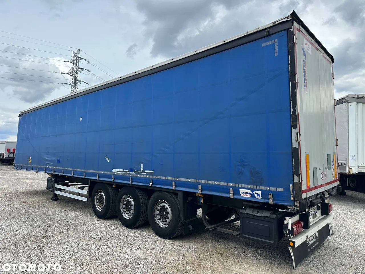 Schmitz Cargobull / FIRANKA STANDARD / SAF / OŚ PODNOSZONA - 3