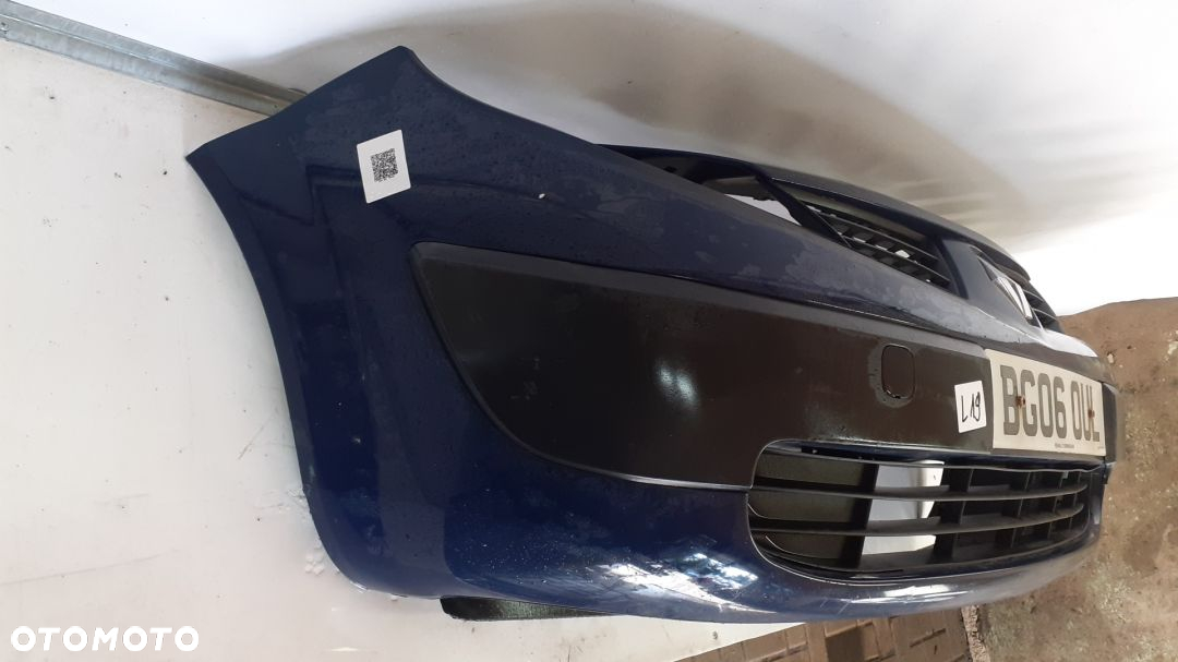 } ZDERZAK PRZÓD PRZEDNI DO RENAULT SCENIC II 2 OV460 GRANAT - 2