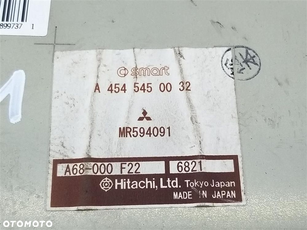 Komputer sterownik silnika Mitsubishi Colt Z30 1.5DID 2004-2012 A4545450032 - 2