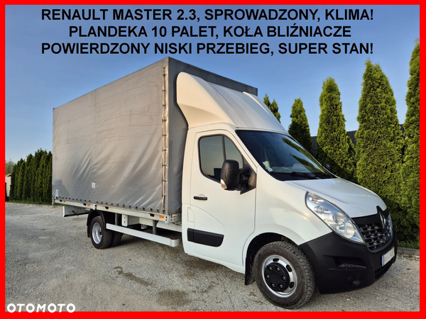 Renault Master 2.3 Plandeka 10 palet Bliźniaki