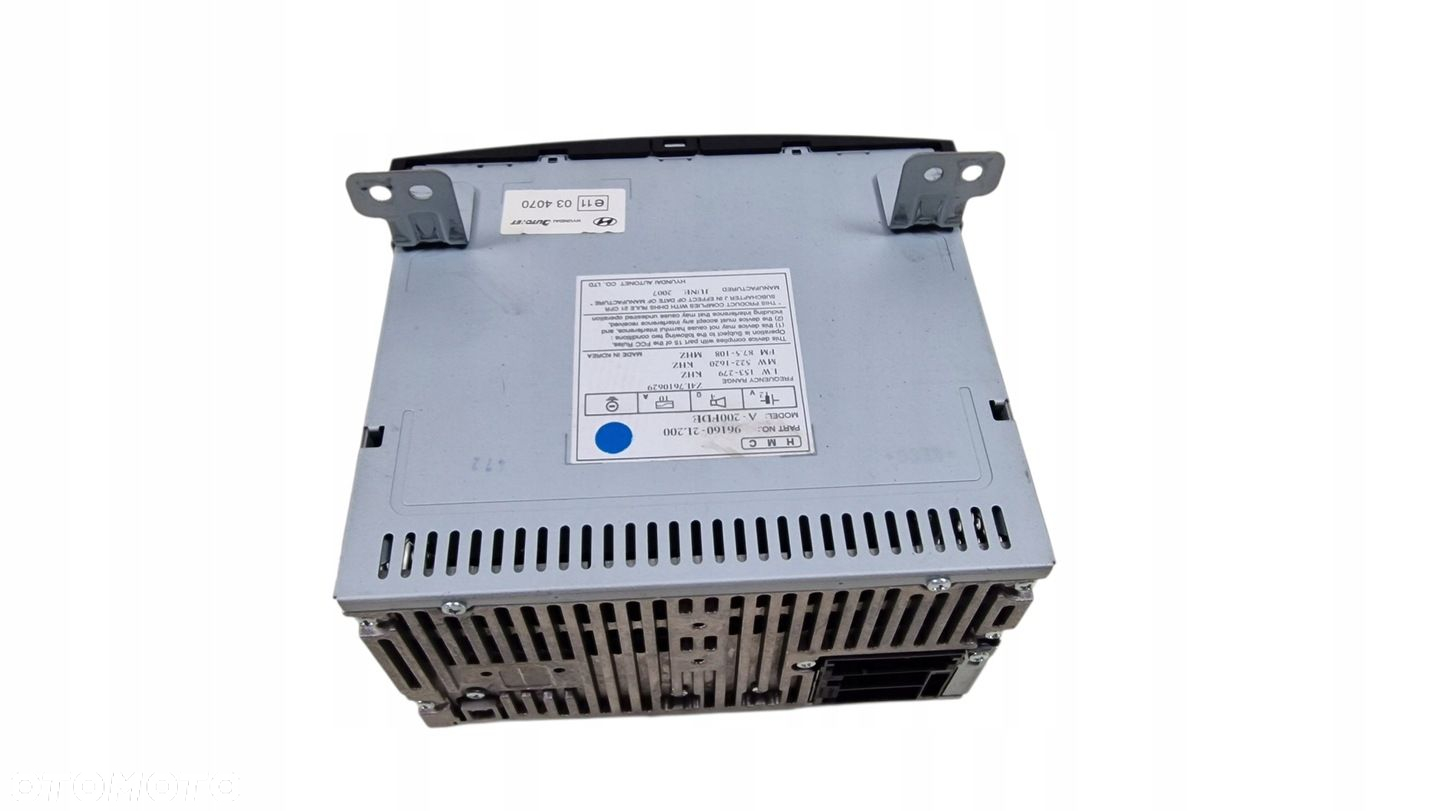 HYUNDAI I30 1 RADIO CD MP3 ORG. 96160-2L200 - 2