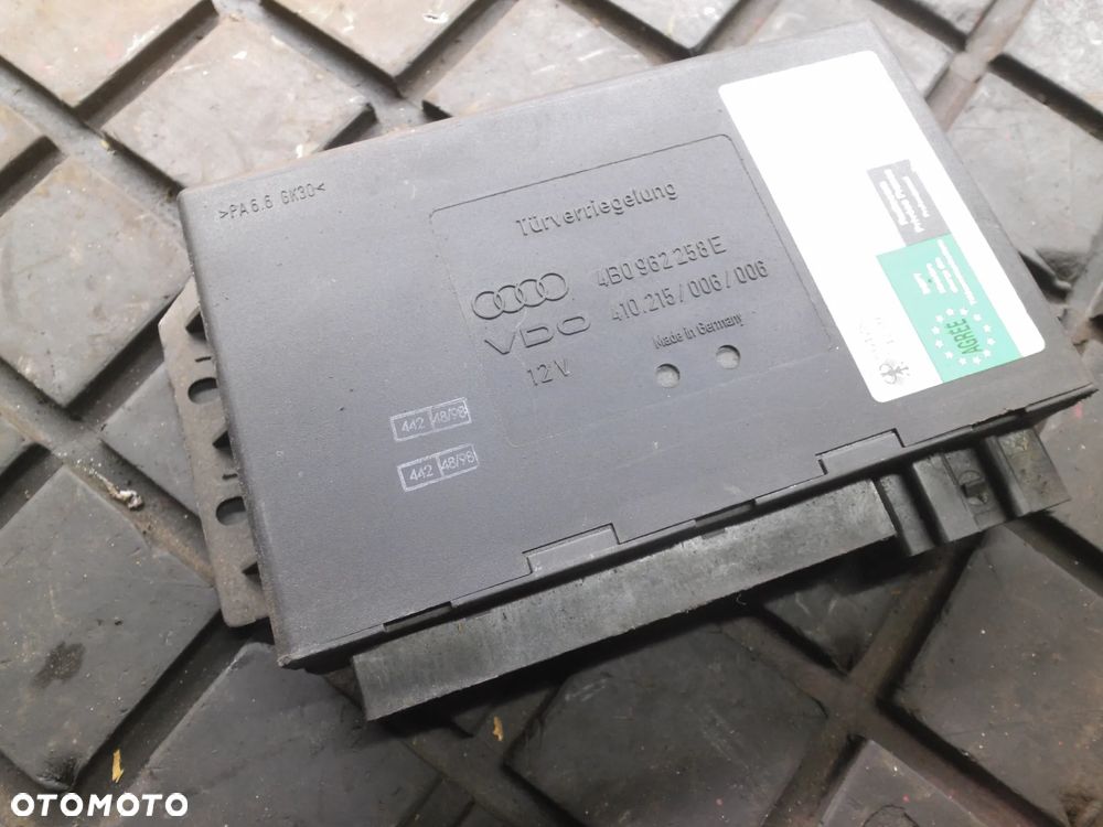 MODUŁ KOMFORTU AUDI A6 C5 4B0962258E - 1