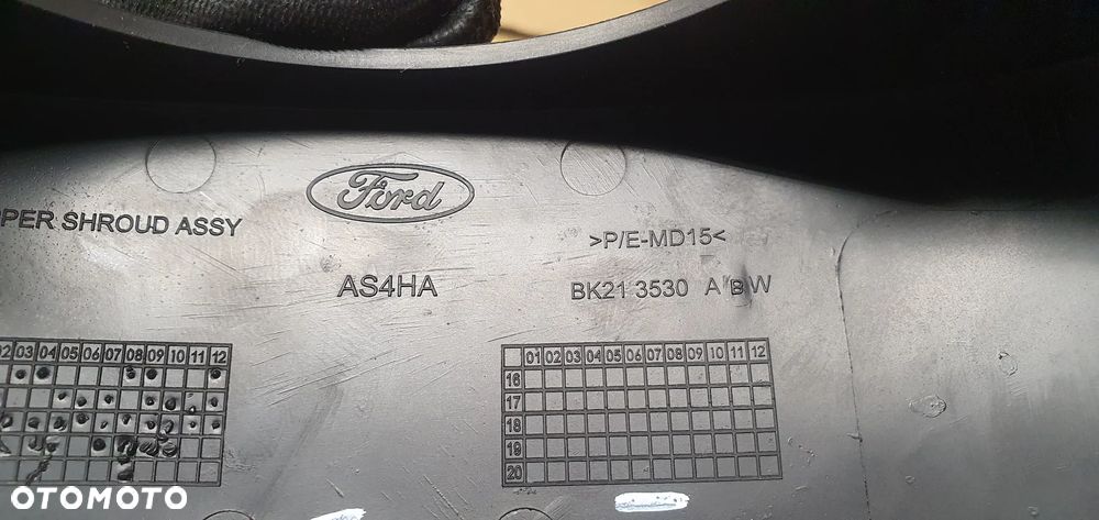 Osłona obudowa kolumny kierowniczej Ford Transit Custom MK8 BK21-3533-ABW - 7