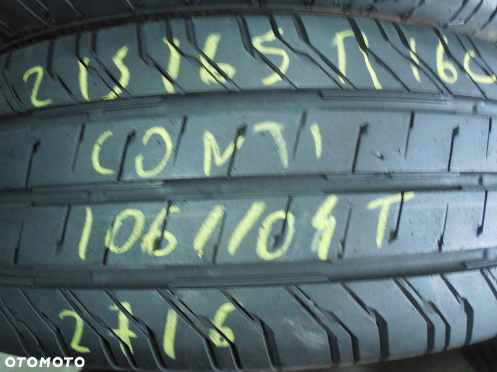 OPONY 215/65R16C Continental Conti Van Contact 200 DOT 0819/2716 9.8MM - 3
