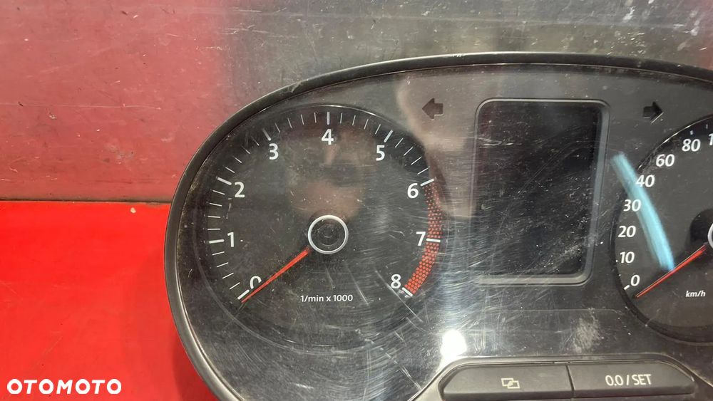 VW POLO 6R 3D 1.2 LICZNIK ZEGAR OBROTOMIERZ 6R0920860G - 4