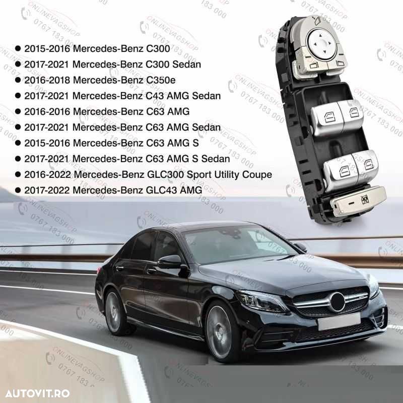 Butoane geamuri electrice Mercedes Benz C,E,S Class GLC  W205 W213 W222 W253 - 7