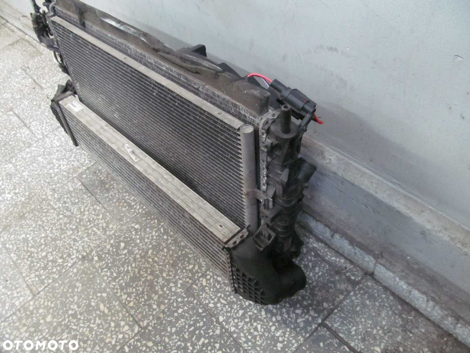 FORD FOCUS MK2 TDCI CHLODNICA WODY INTERCOOLER WENTYLATOR 8V61-9L440-AC 0130307130 1137328558 04-09 - 4