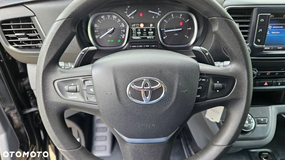 Toyota Proace 2,0D 177KM automat L3 Dłudi 2xDrzwi Nawi Kamera BLIS Klima Parktronik - 17