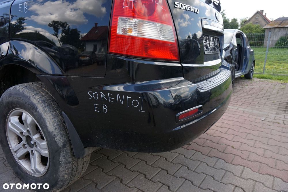 ZDERZAK TYLNY SORENTO I EB  CZARNY KIA 2002-2007 - 2