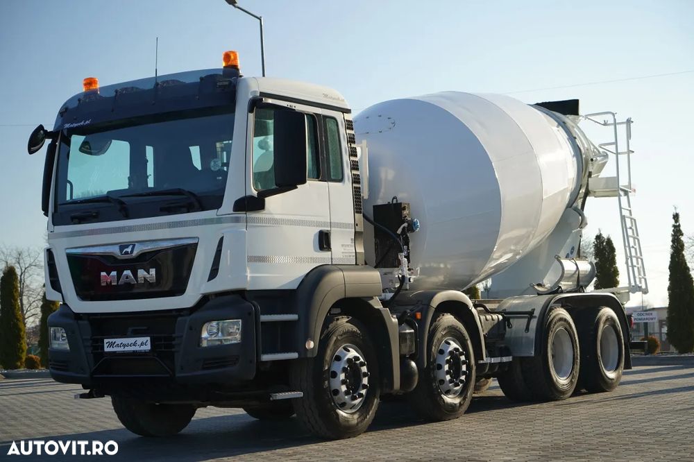 MAN TGS 32.420 / 8x4 / BETONIERĂ FRUMECAR / BETONIERĂ 9 M3 - 1