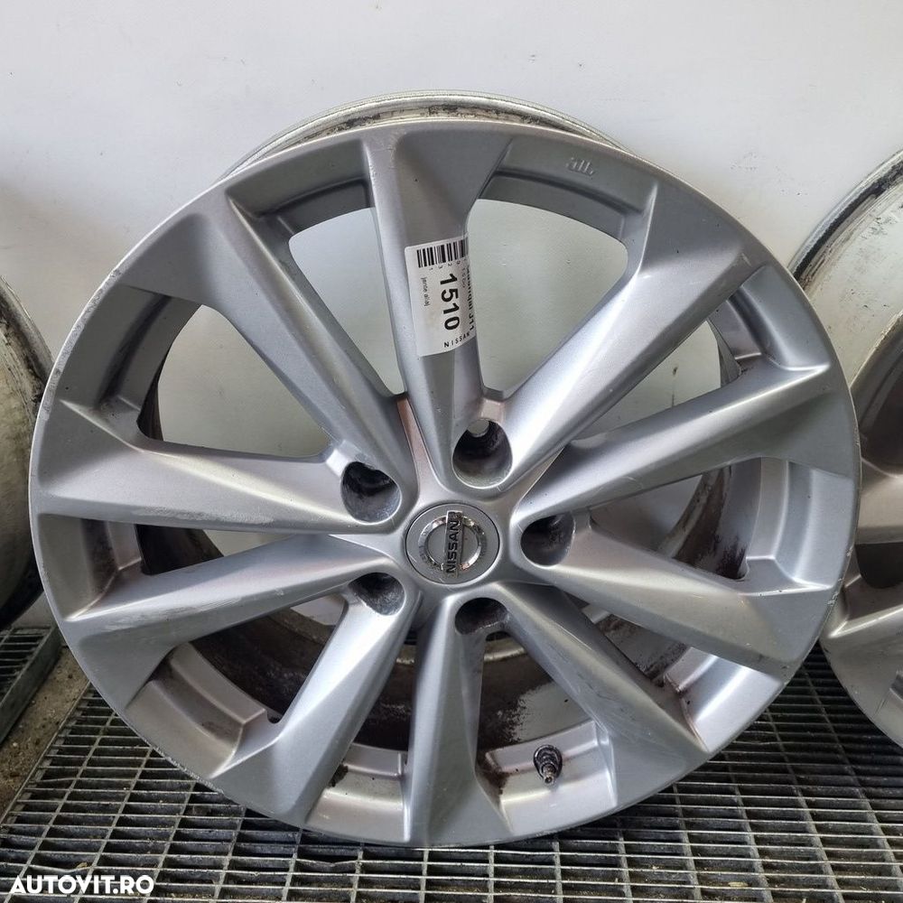 Jante aliaj Nissan Qashqai J11 2013 - 2017 (1510) R17 ET40 5x114 3 - 4