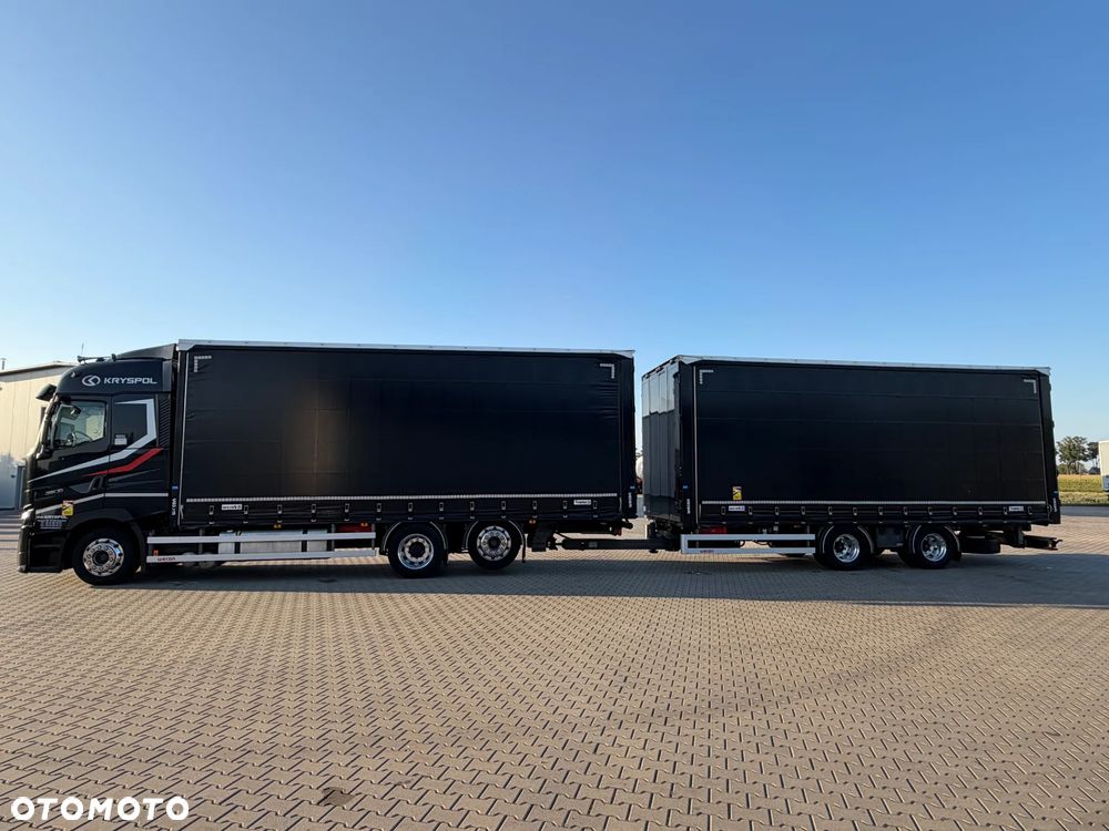 Renault T 480 EVO/ ZESTAW TANDEM / 120 M3 / PRZEJAZDOWY / OŚ PODNOSZONA / KLIMA POSTOJOWA / WECON / SAF /PIERWSZY WŁAŚCICIEL!!! - 7