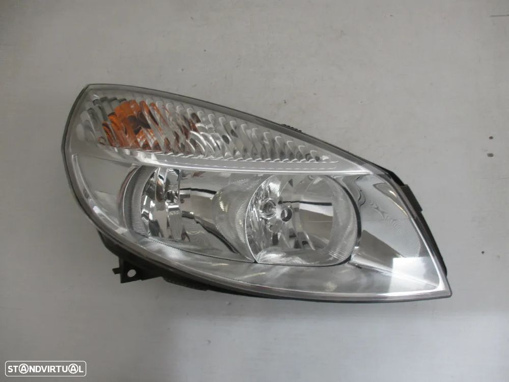 Farol Optica Renault Scenic 2005 Direito - 1