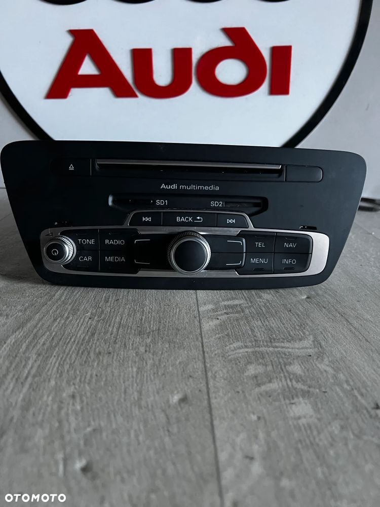 AUDI Q3 I RADIO NAWIGACJA 8U1035192B WYŚWIETLACZ LCD EKRAN WINDA 8U0857273E LIFT - 1