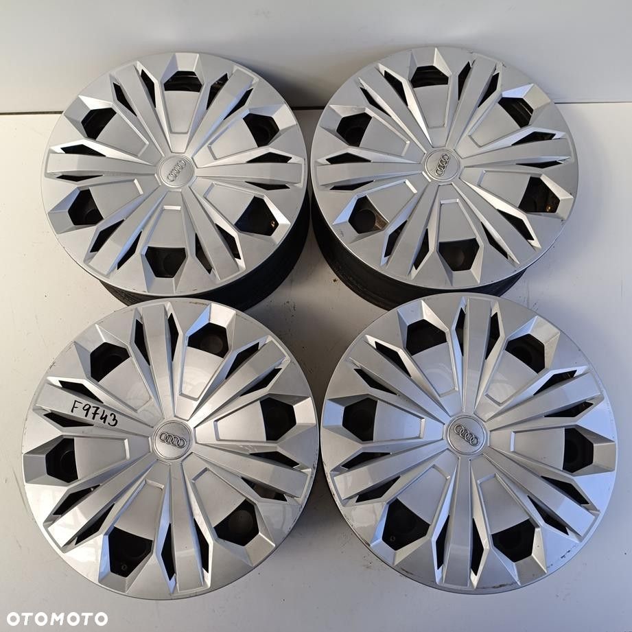 FELGI 5x112 17 AUDI Q3 + Kołpaki 5QF601025 J/K 4szt (F9743) - 1