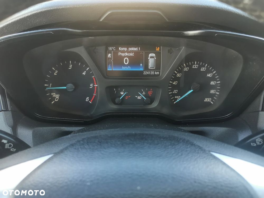 Ford Transit 2.0-170KM Brygadówka wywrotka Klima kiper doka Hak dubel na bliźniaku - 13