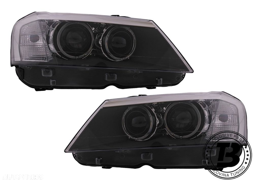 Faruri Angel Eyes compatibile cu BMW X3 F25 - 10