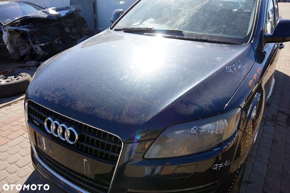 MASKA ZDERZAK BŁOTNIKI LAMPY Q7 4L LIFT LZ5Q  AUDI 2009-2015 CZARNY PRZÓD KOMPLETNY - 3