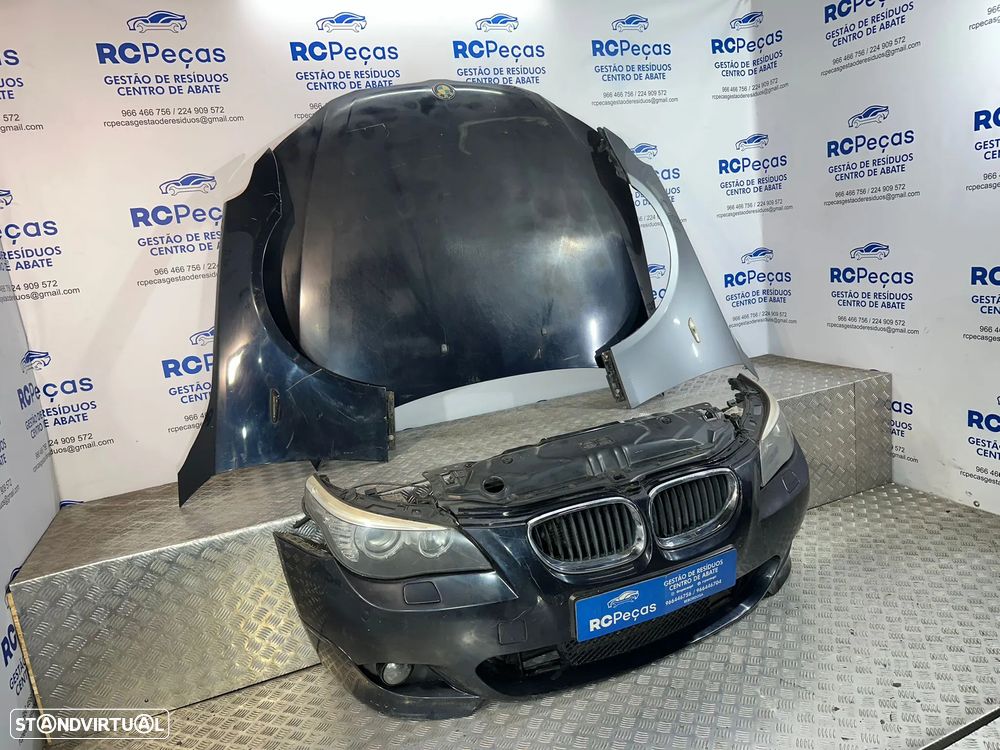 .Frente Completa Original BMW Serie 5 LCI Pack M Diesel E60 Carro Sedan E61 Touring Carrinha 2004 - 2010 - 2