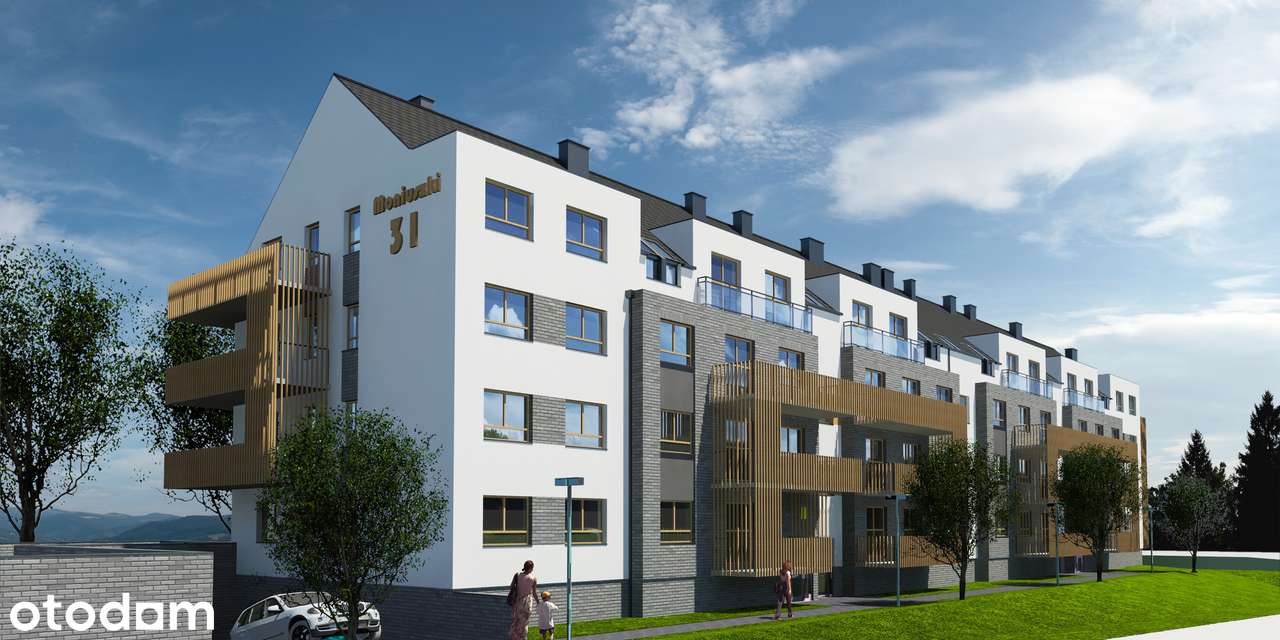 Mieszkanie 3-pokojowe z balkonem, Moniuszki 31M16