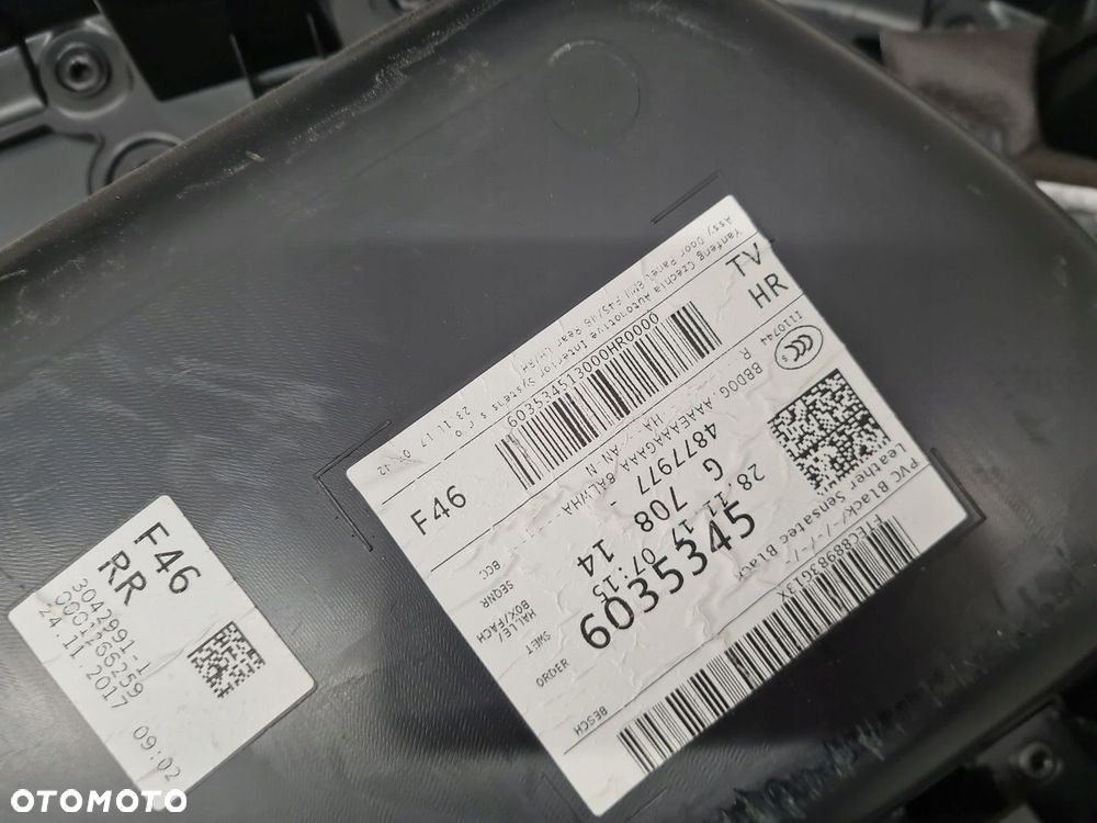 BMW F46 BOCZKI TAPICERKA DRZWI KOMPLET - 8